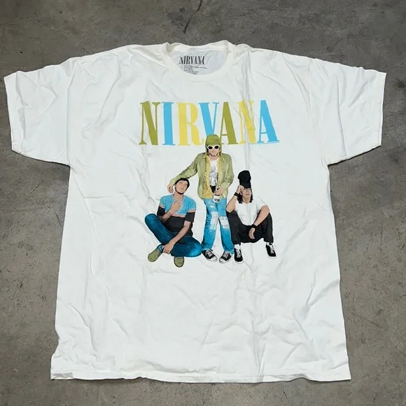 nirvana t shirt dress urban outfitters Nirvana Unplugged Oversized Tee